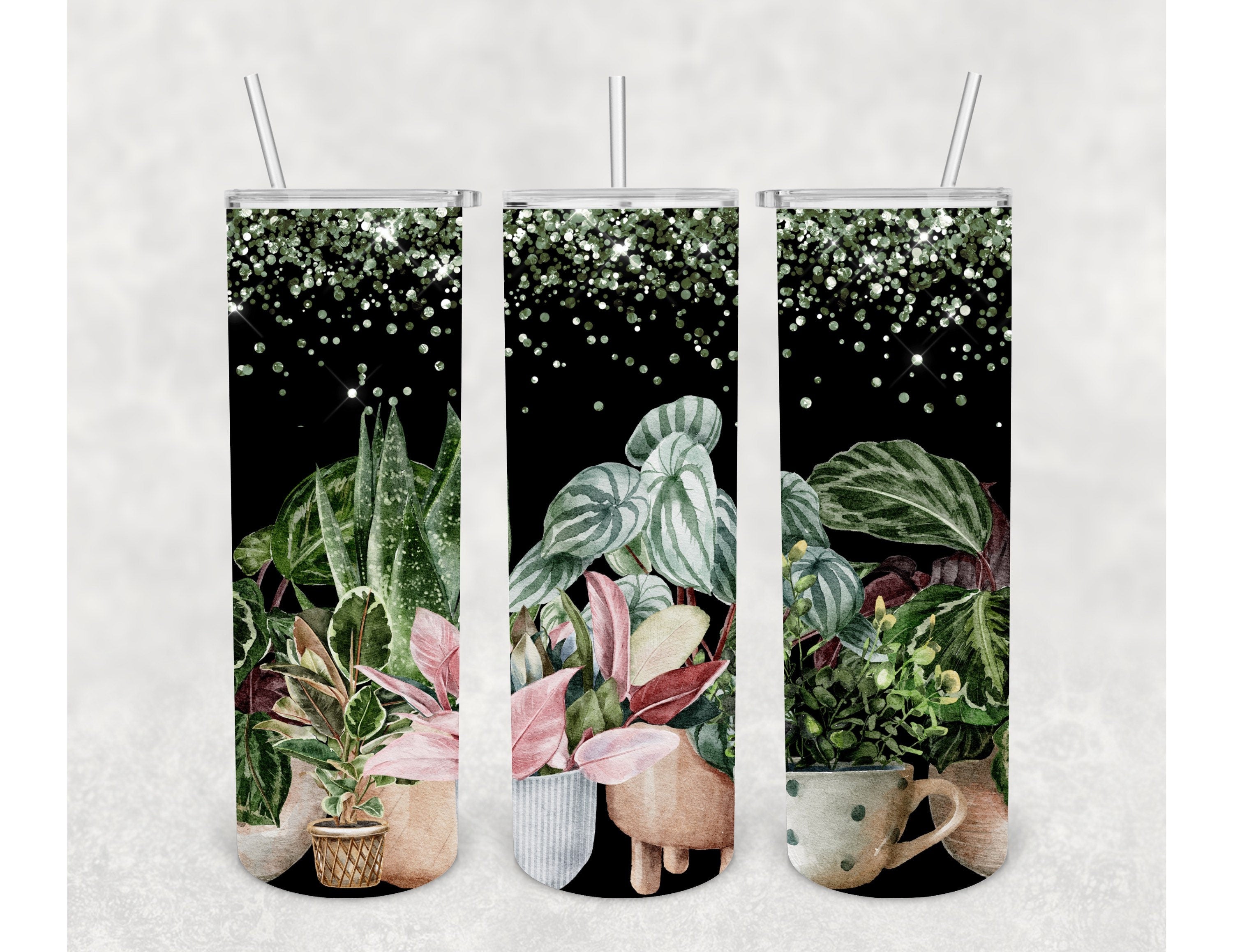 I Need Space Glitter Tumbler with Straw – The Blessed Nest