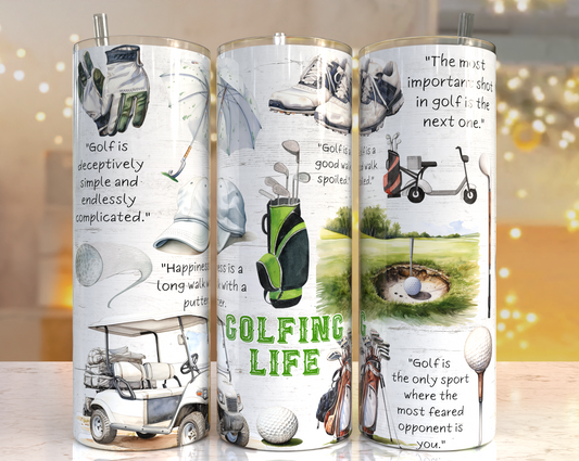 Golfing Life Tumbler