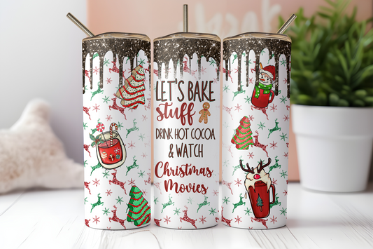 Let’s Bake Stuff Christmas Tumbler