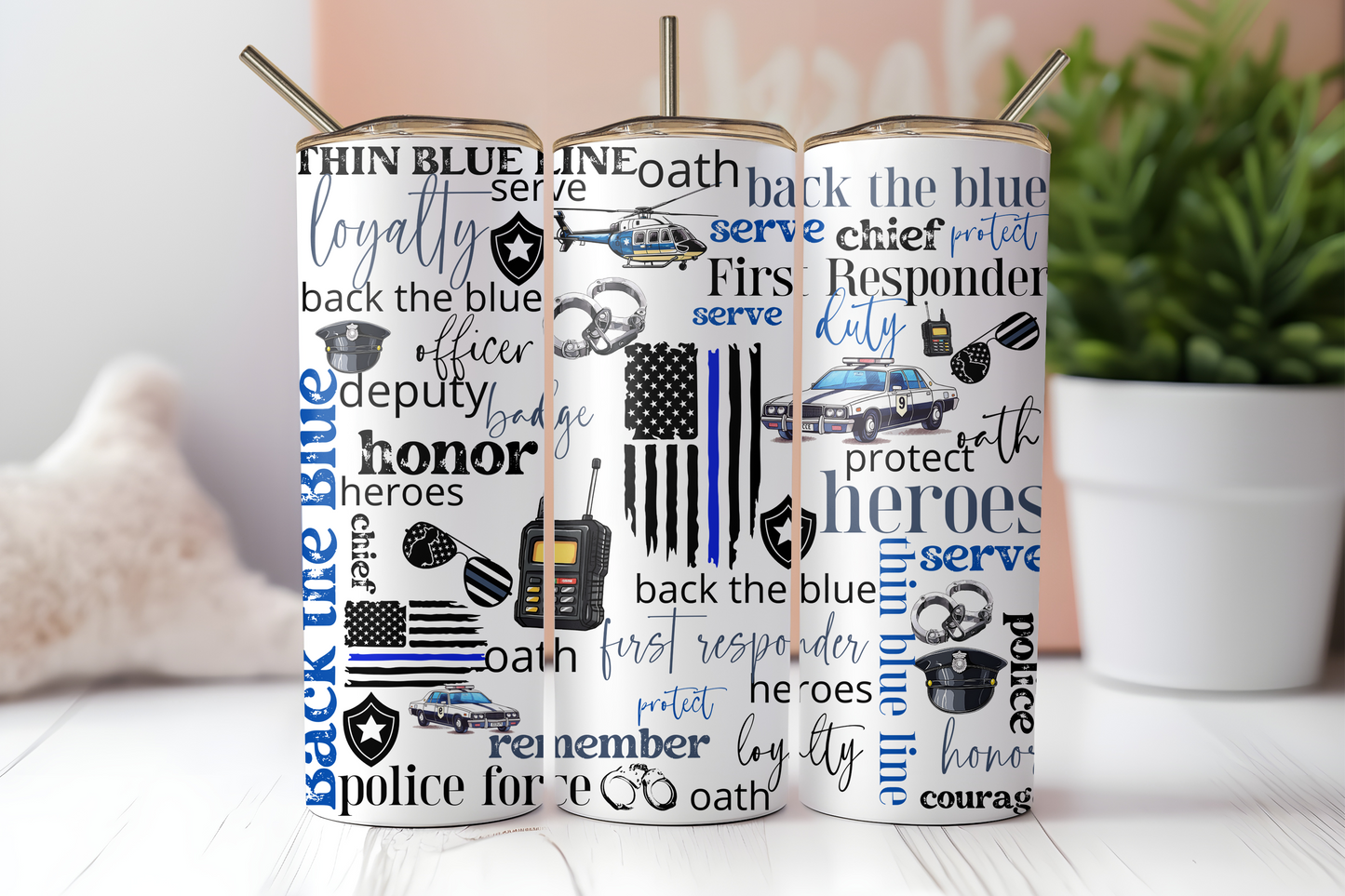 Police Tumbler