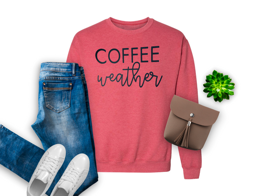 Coffee Weather Crew Neck