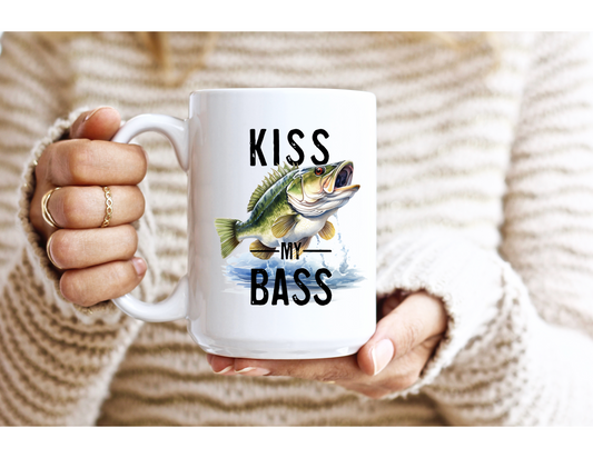 Kiss My Bass Mug