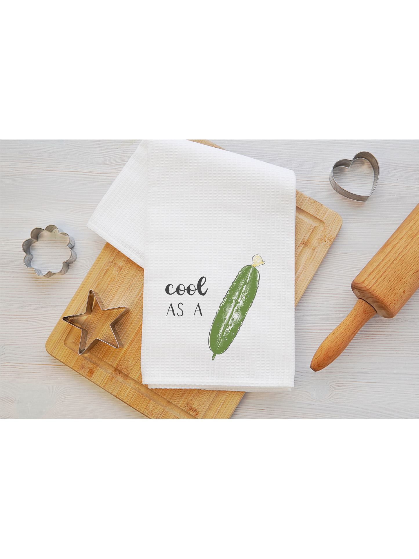 Cool As A Cucumber Kitchen Towel