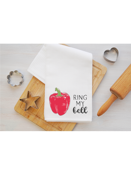 Ring My Bell Kitchen Towel