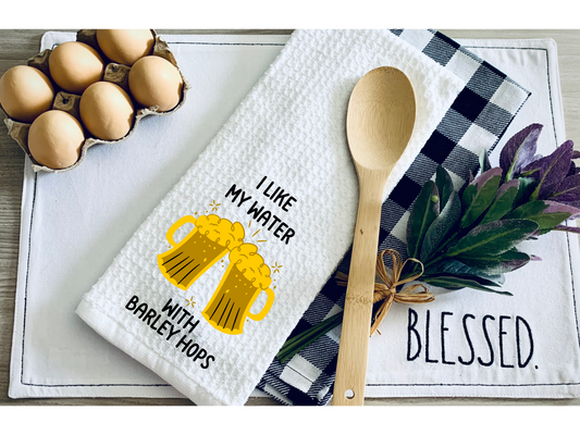 Barley Hops Kitchen Towel