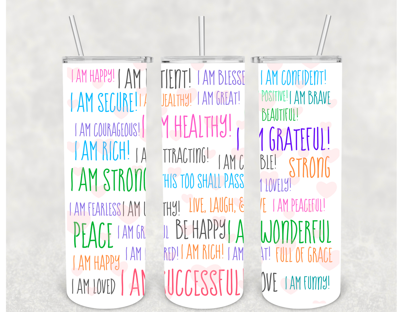 Successful Affirmations Tumbler