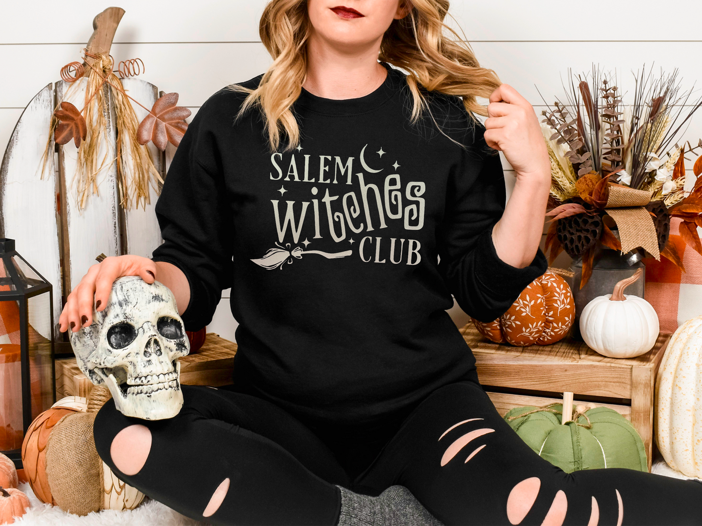 Salem Witches Club Crew Neck