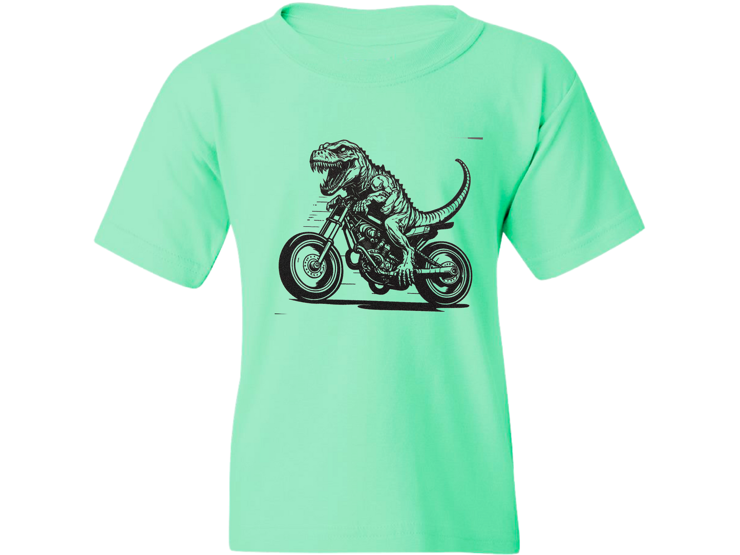 Dino Bike Kids T-Shirt