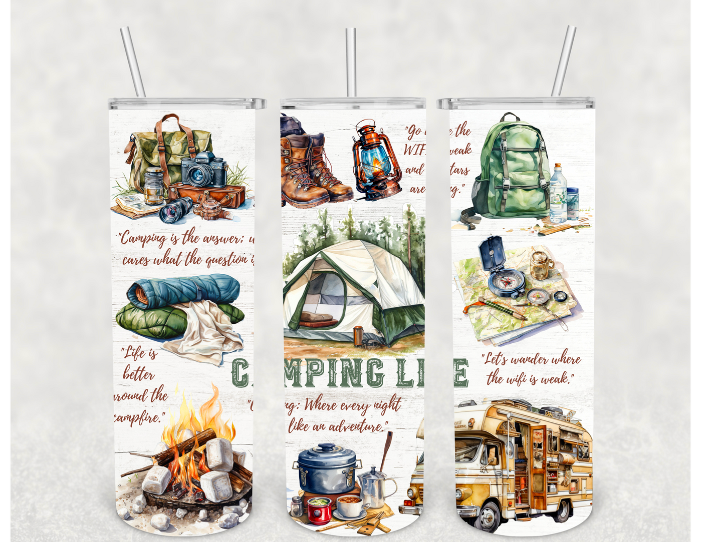 Camping Life Tumbler