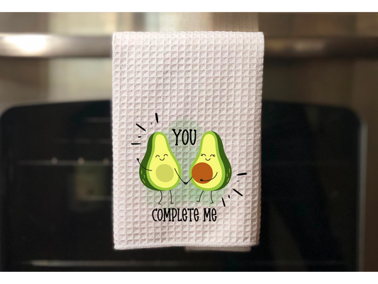 You Complete Me Kitchen Towel