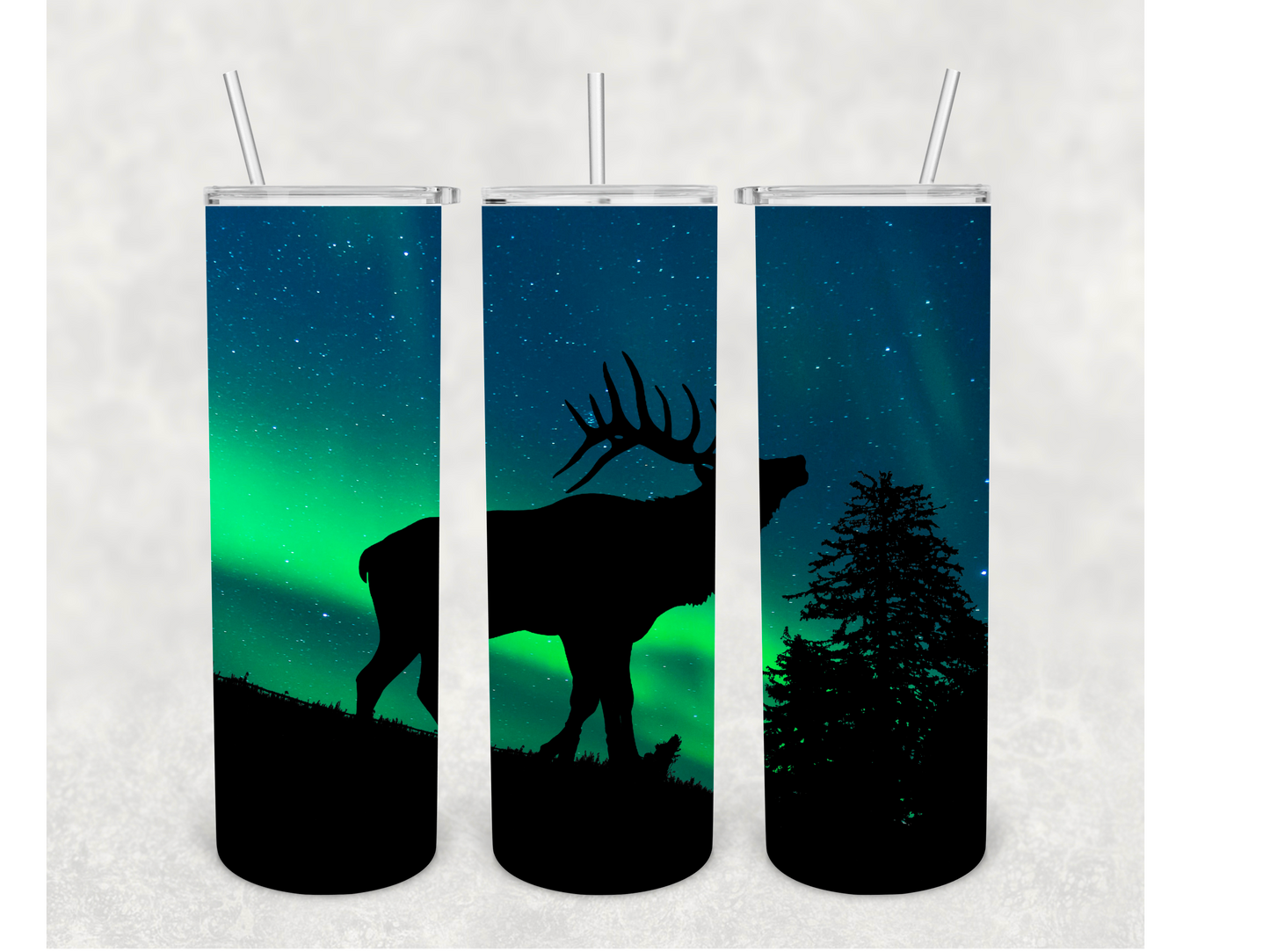 Night Moose Tumbler