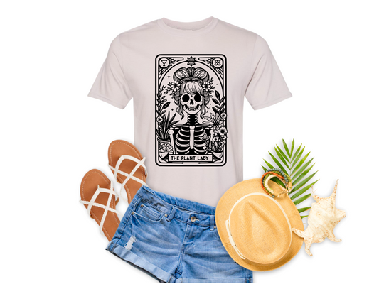 The Plant Lady Tarot Card T-Shirt