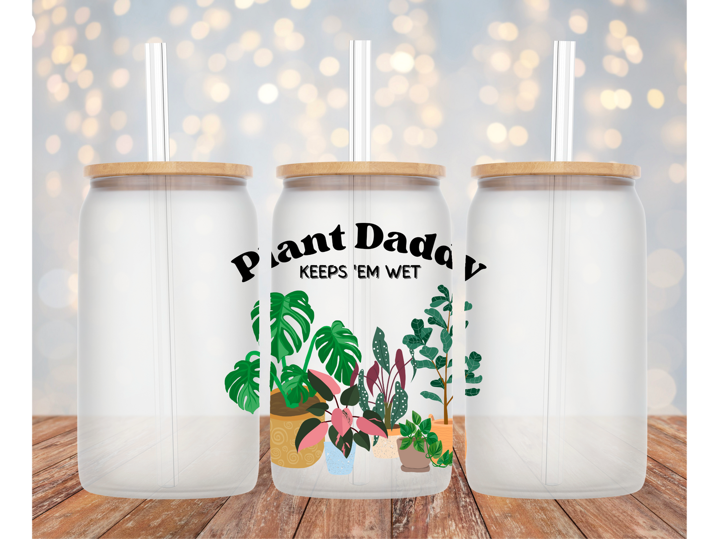 Plant Daddy Glass Tumbler