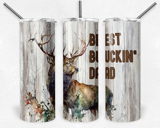 Best Buckin’ Dad Tumbler