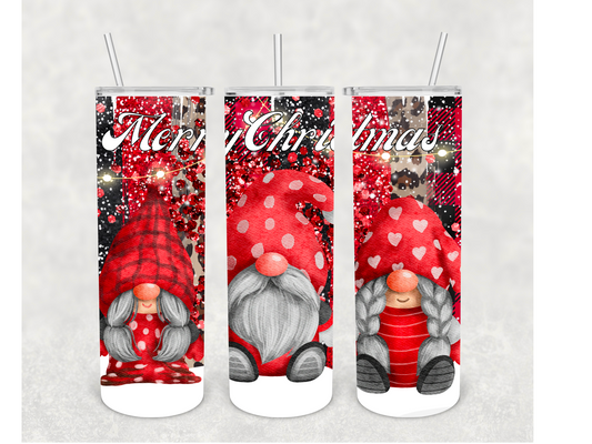 Christmas Gnome Tumbler