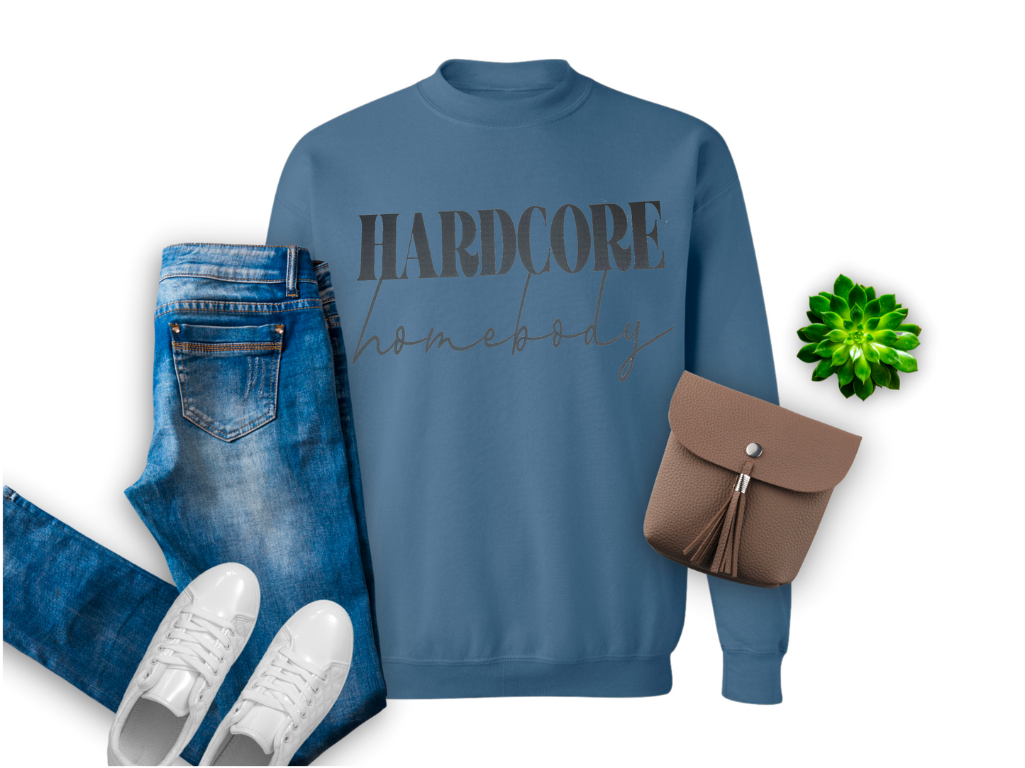 Hardcore Homebody Crew Neck