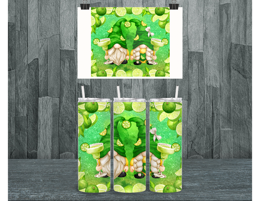 Lime Gnome Tumbler