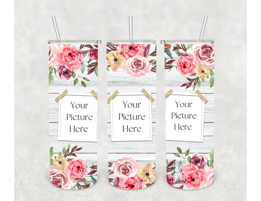 Custom Hanging Picture Tumbler